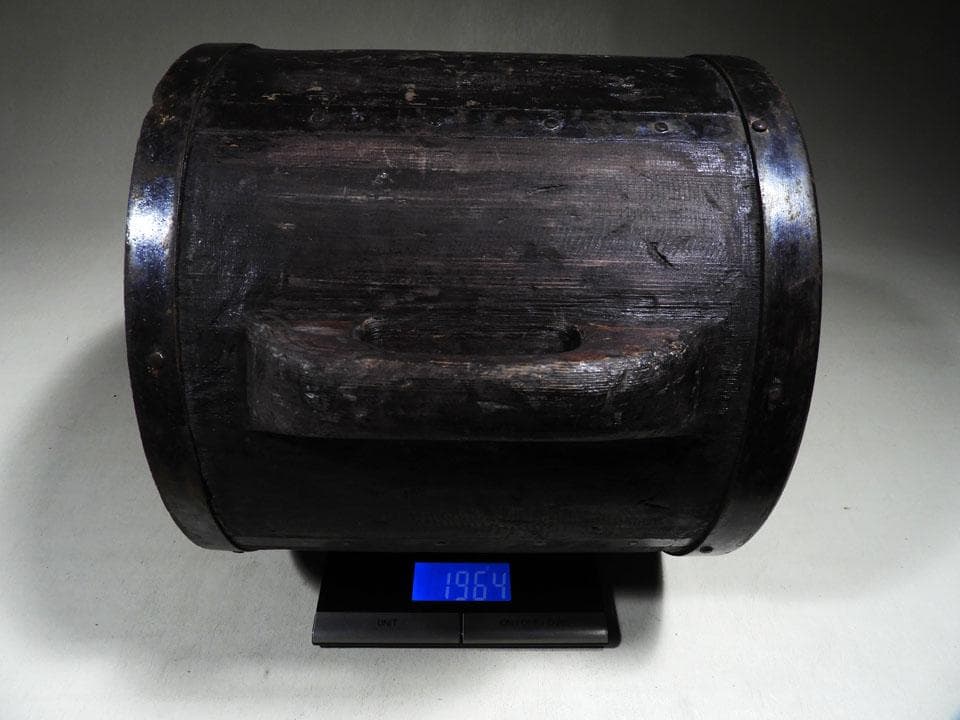 ○滅多にありません 半斗升 五升枡 昭和レトロ 民具 古道具 高