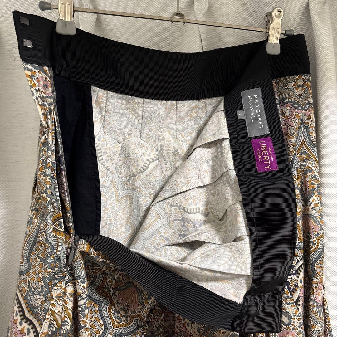 MARGARET HOWELL liberty print スカート