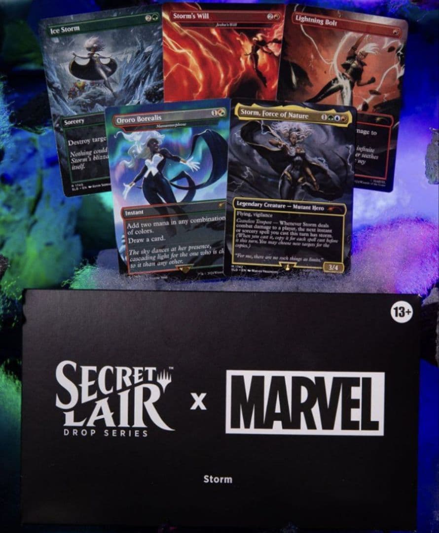 mtg 新品未開封 secret lair ストーム マーベル sld Secret Lair x Marvel's Storm | Secret Lair