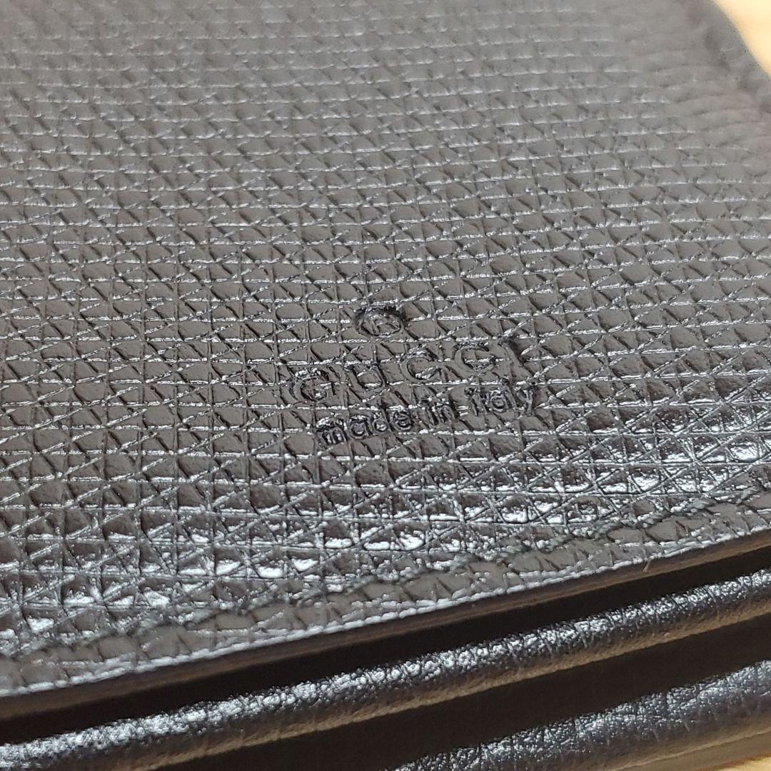 【未使用級】GUCCI グッチ ケース パース 小銭入れ レザー黒
