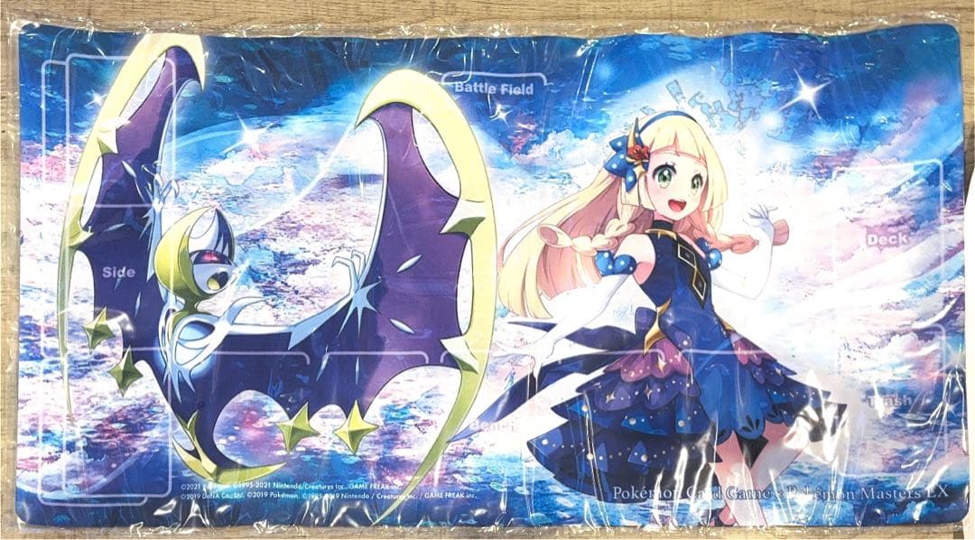 ポケモンカード　プレイマット リーリエ ルナアーラ　ポケマスEX 限定品　未開封