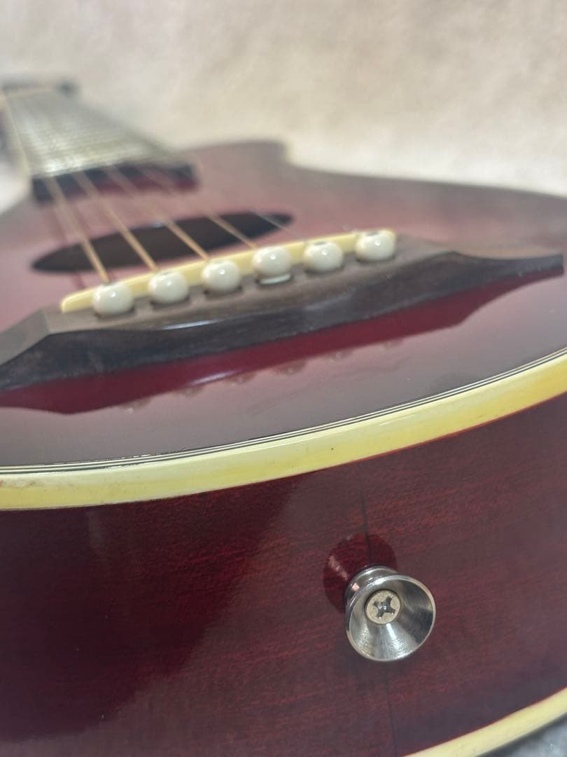 美品】TINY BOY TT-40TR トラベルギター 純正ケース付 楽器・機材
