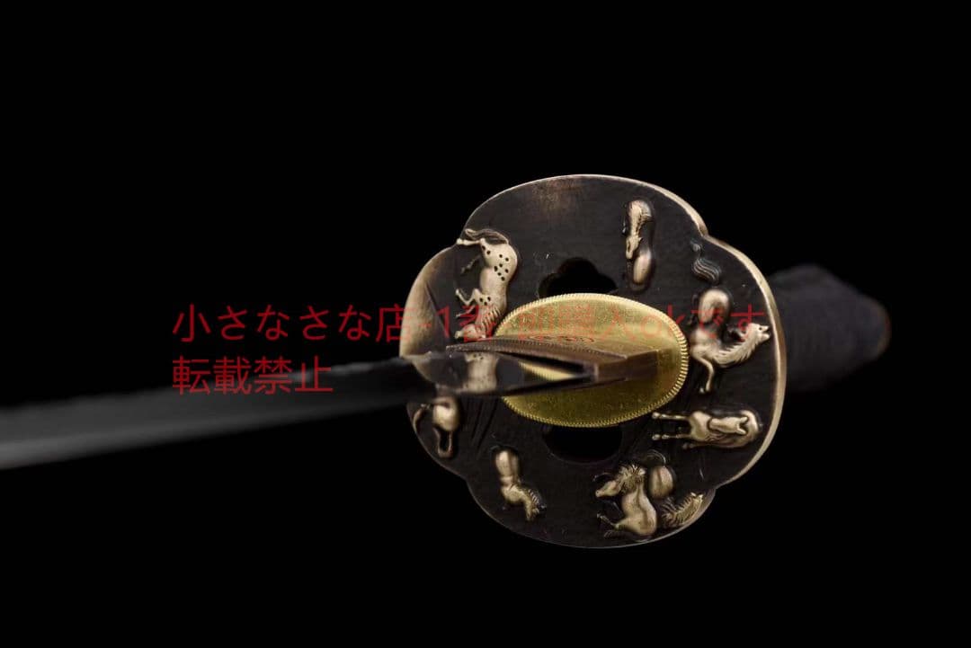 焼成打石紋模様鋼武士刀【天馬行空】 古兵器 武具 刀装具 日本刀 模造刀 居合刀