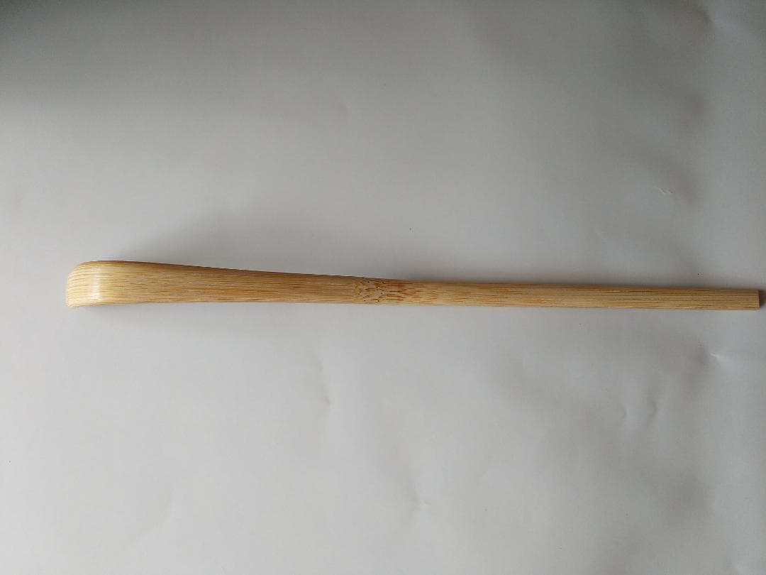 茶杓 前大徳 佐藤朴堂 銘「野菊」 茶杓師 宗竹 下削 白竹 共