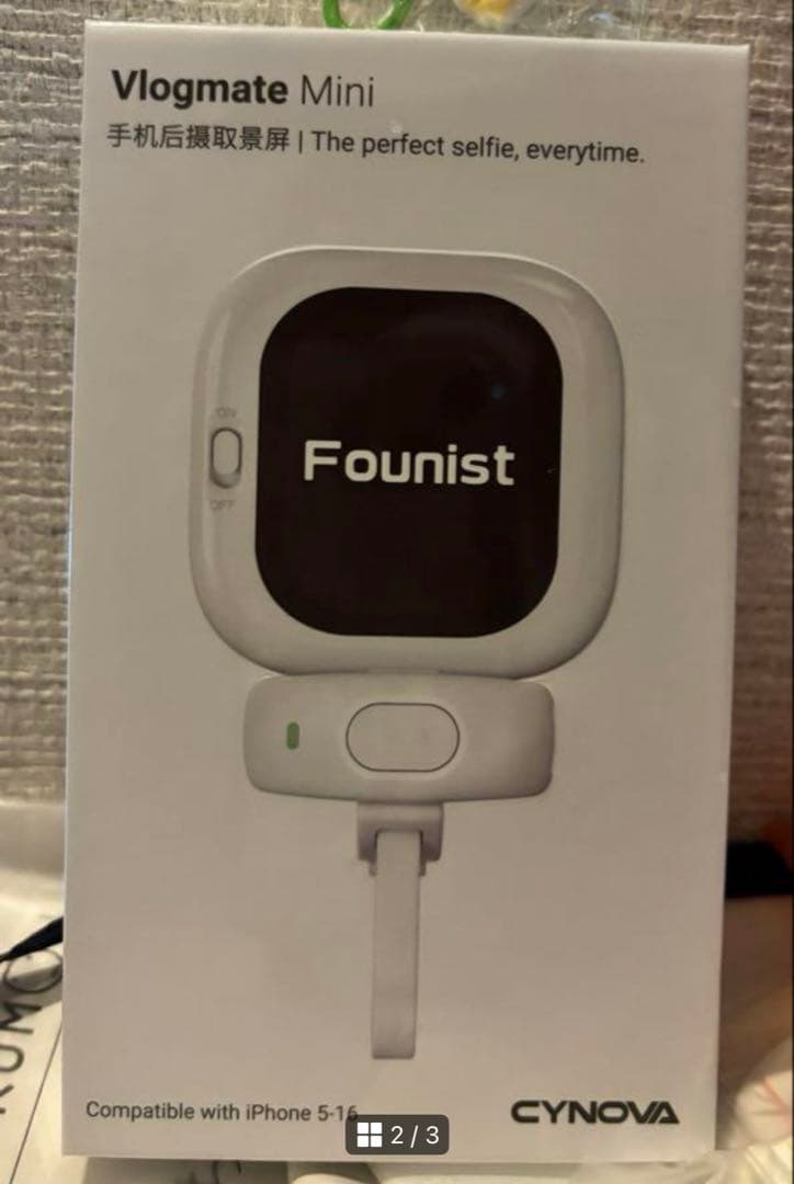自撮りモニター Founist Vlogmate Mini - メルカリ