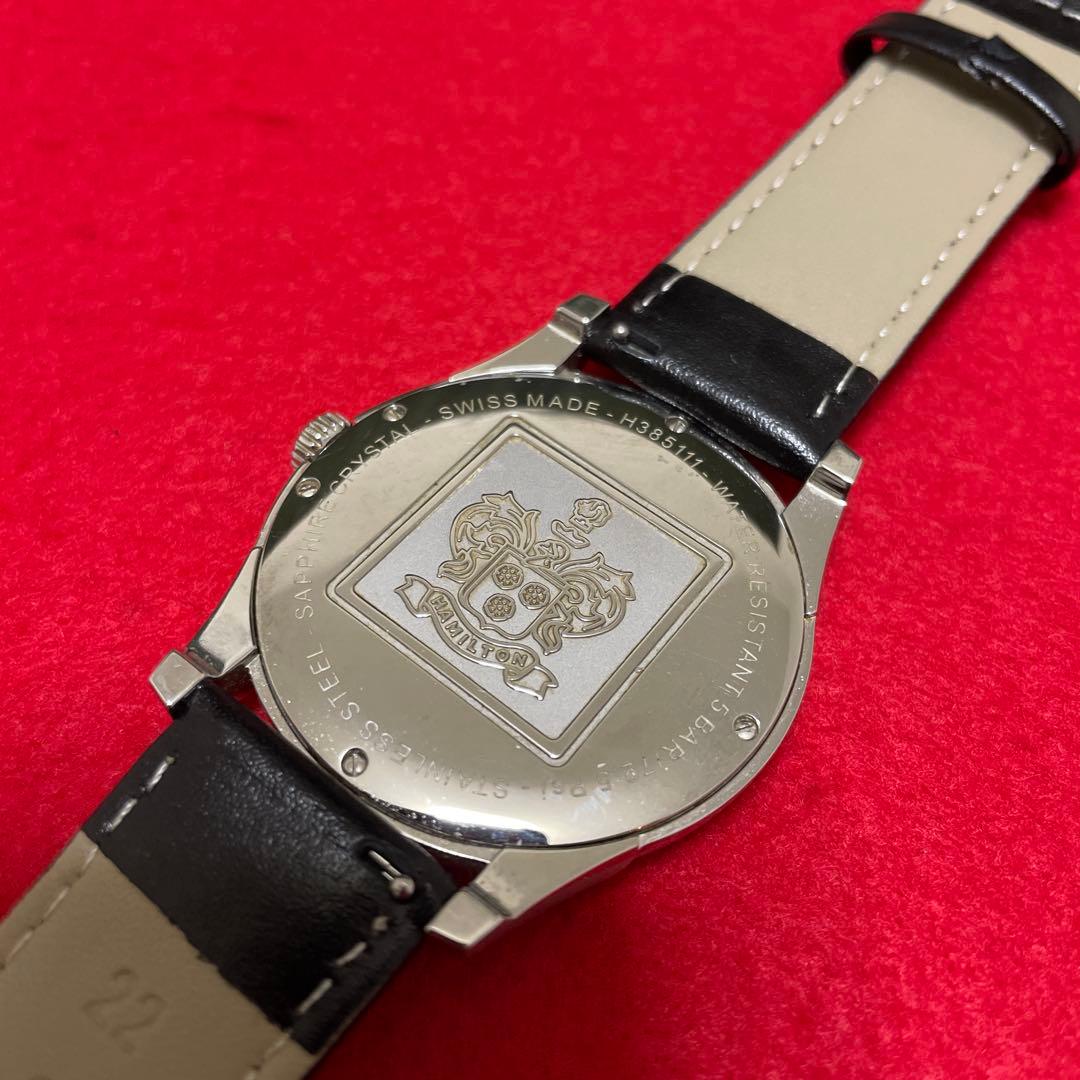 Hamilton ジャズマスター シンライン クォーツ 時計 ブルー ハミルトン