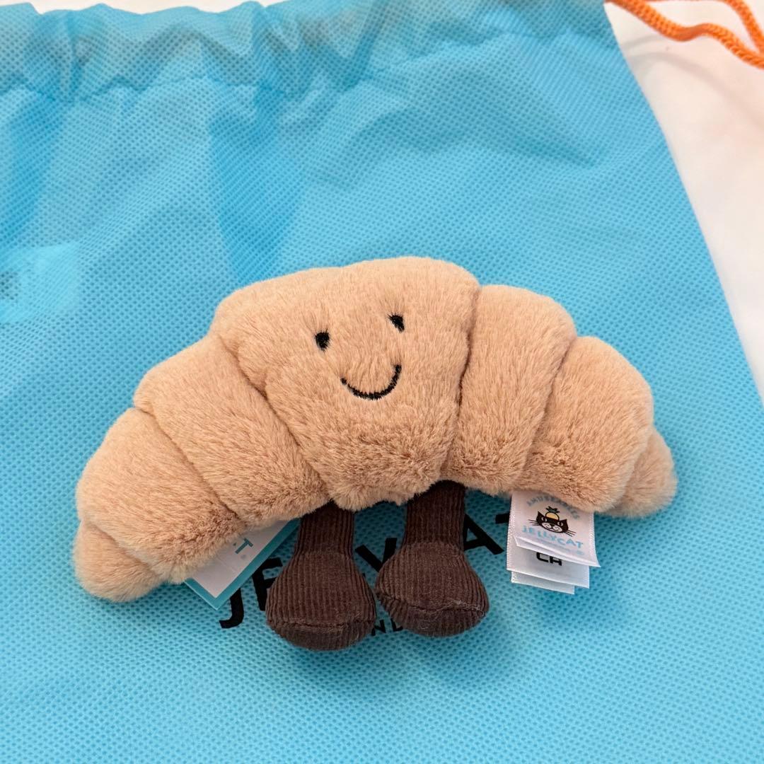  ジェリーキャット　クロワッサン　パン　キーホルダー　正規品