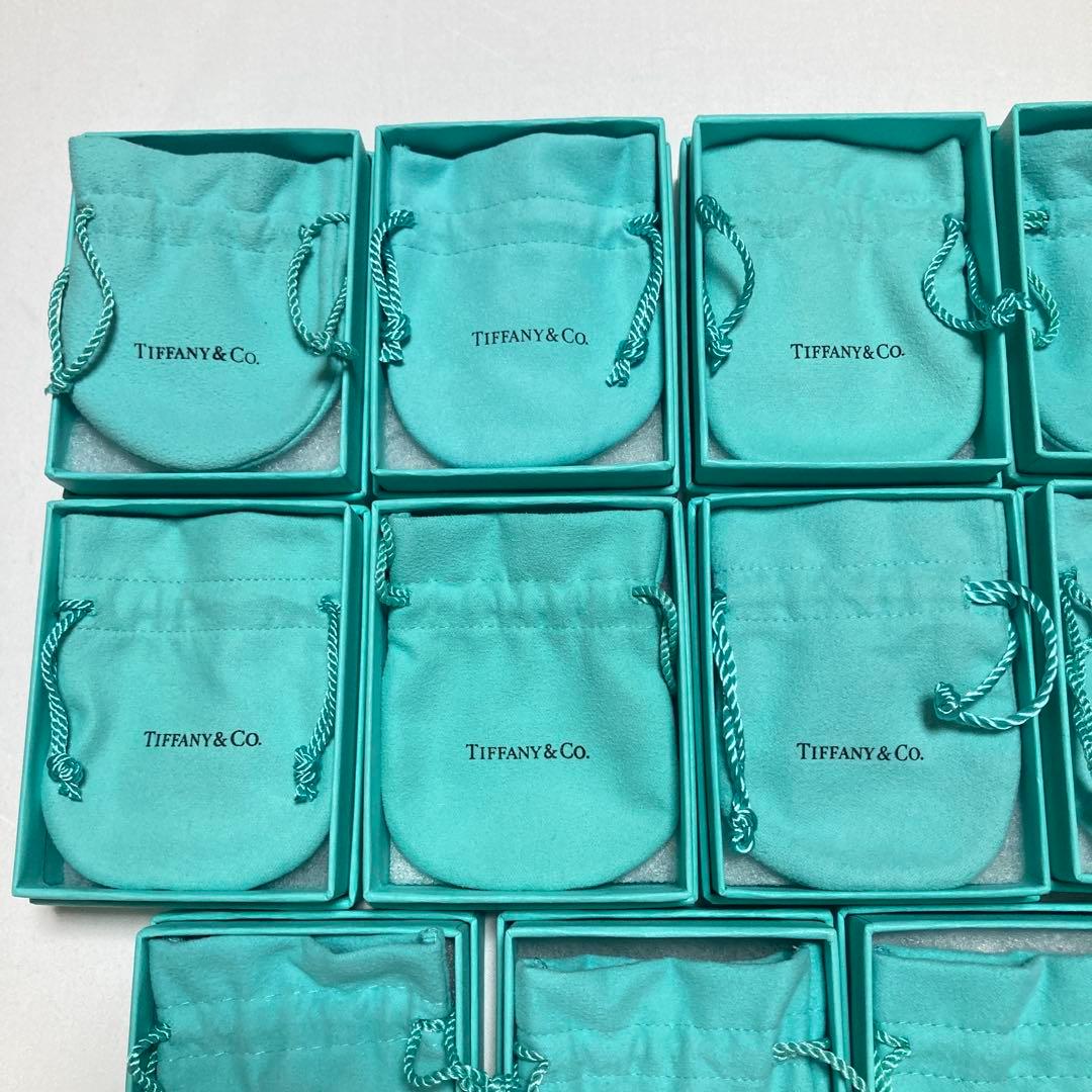 ティファニー 旧型 巾着袋 空箱 18個セット 保存袋 アクセサリー入れ