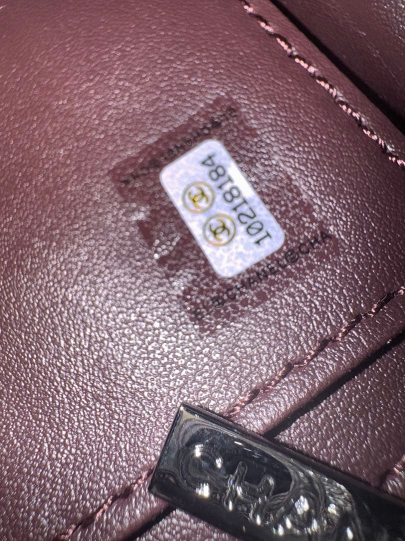 さくら)マトラッセ キャビアスキン ショルダーバッグ 黒 新品