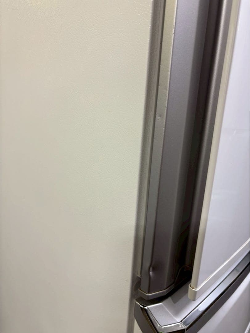 三菱 冷蔵庫 MR-C34A-W 2017年製 335L 右開き