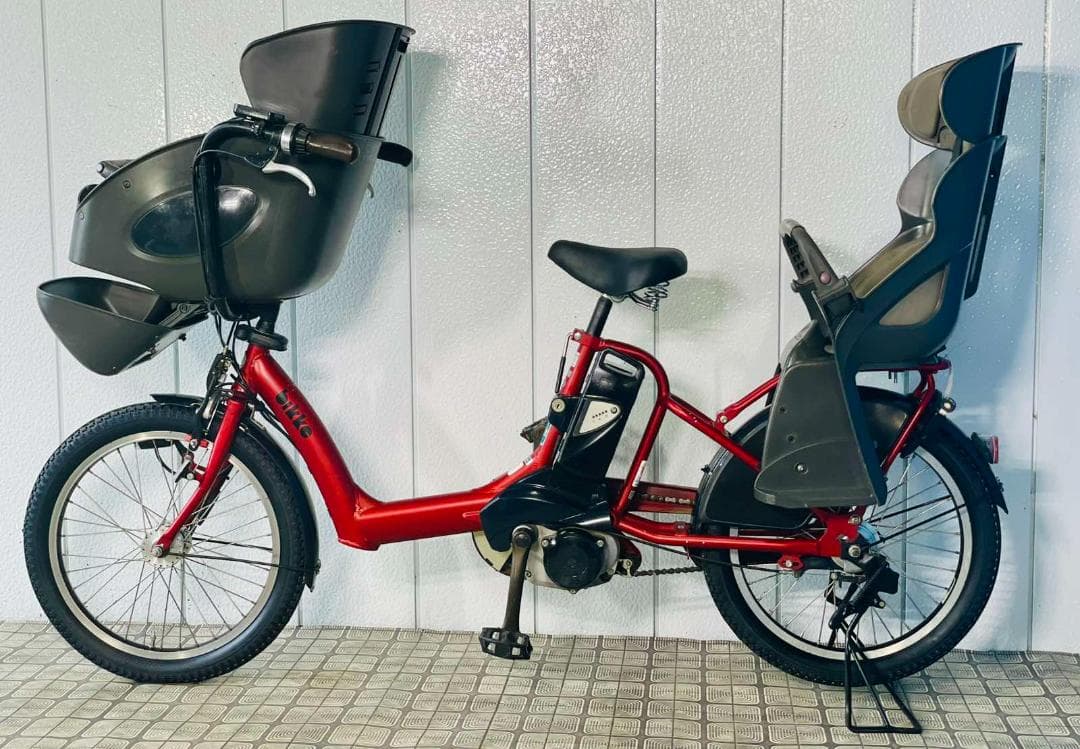 値下げ可《BRIDGESTONE》 20インチ子供乗せ電動アシスト自転車2518