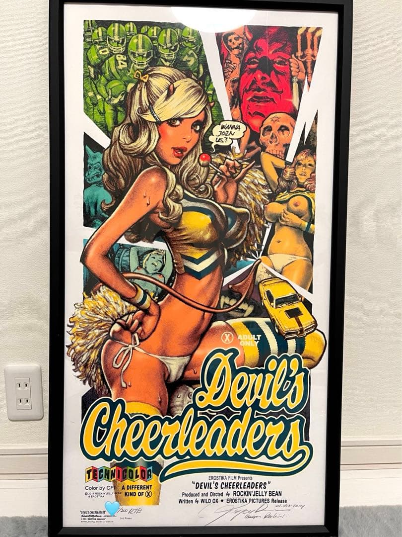 ロッキンジェリービーン デビルチアリーダー ポスター 公式フレーム