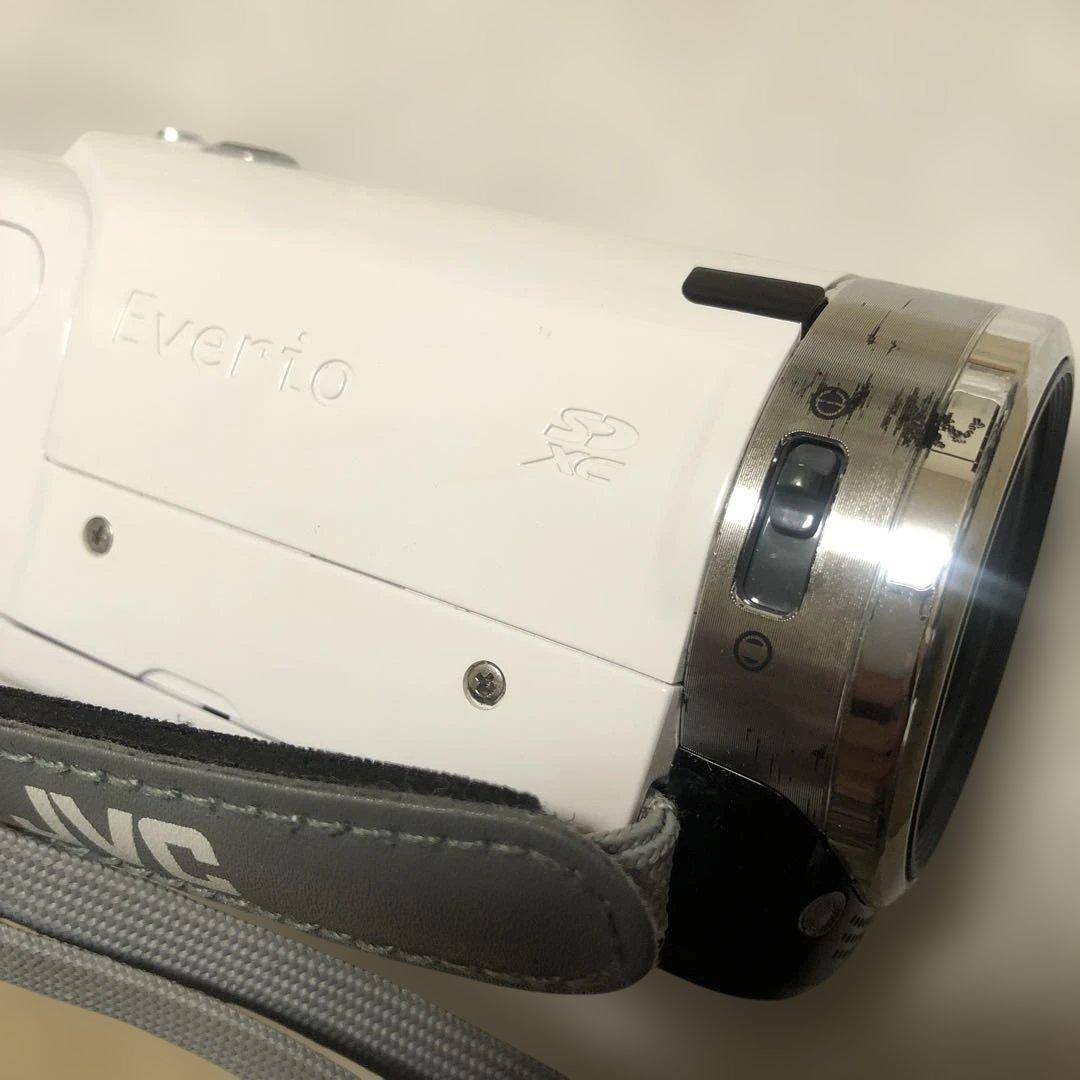 美品 JVC Everio GZ-E265 バッテリー2個付 ビデオカメラ