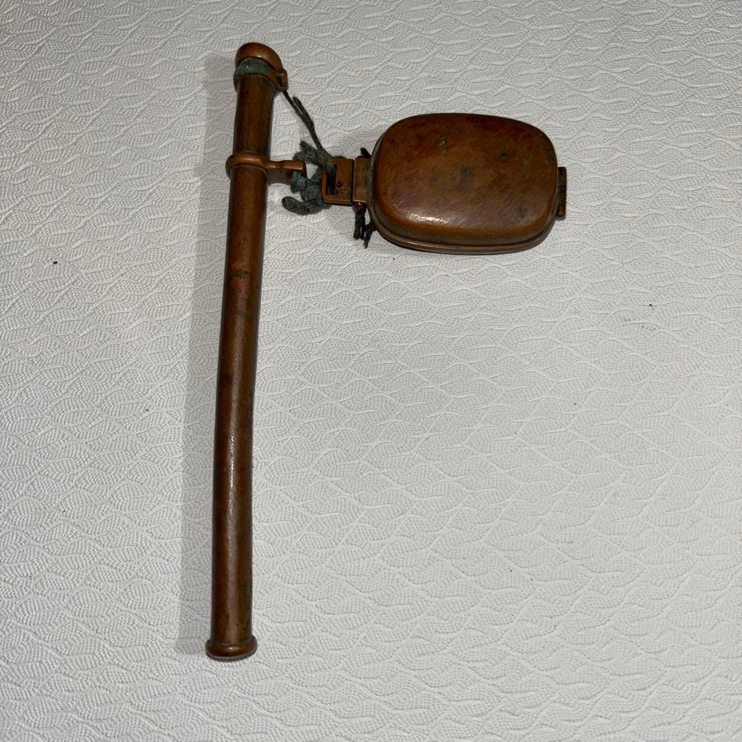 矢立方位磁針付き、矢立、キセル3点セット　骨董　レトロ