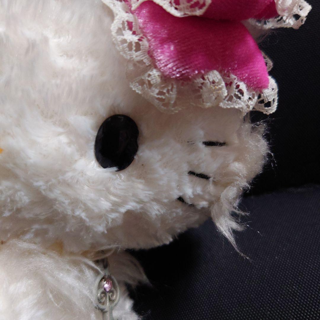 希少 初期 サンリオ チャーミーキティ ぬいぐるみ ベロアリボン 刺繍 ふわふわ