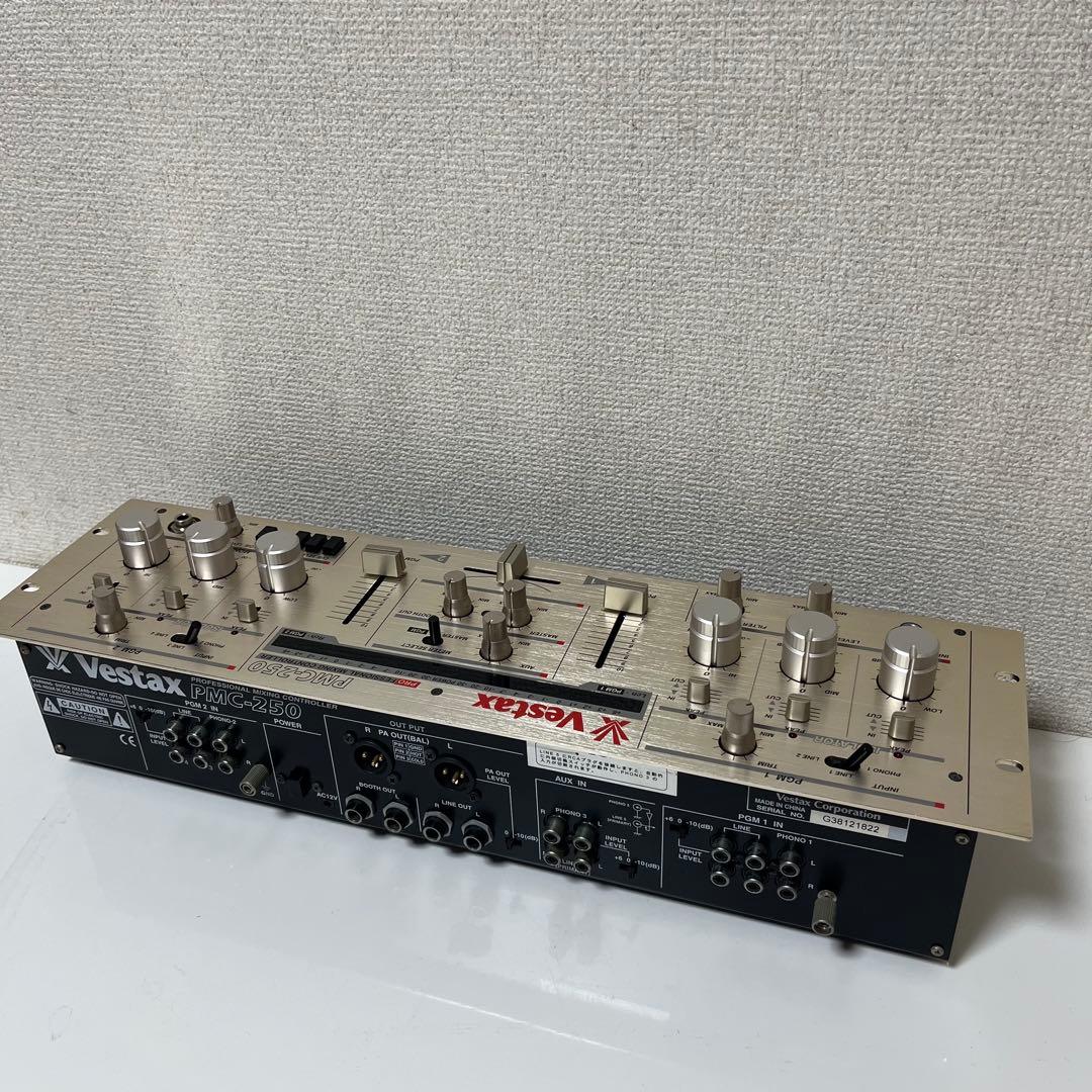 美品 動作OK Vestax PMC-250 DJミキサー ゴールド ロータリー - メルカリ