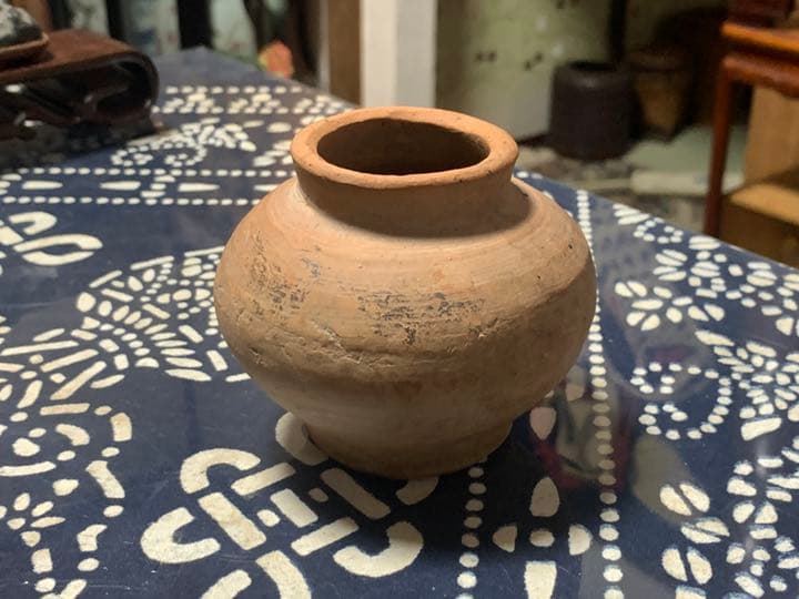 弥生時代　古陶　素焼き　甕　古壺の土器 弥生時代 古陶 素焼き 甕 古壺の土器
