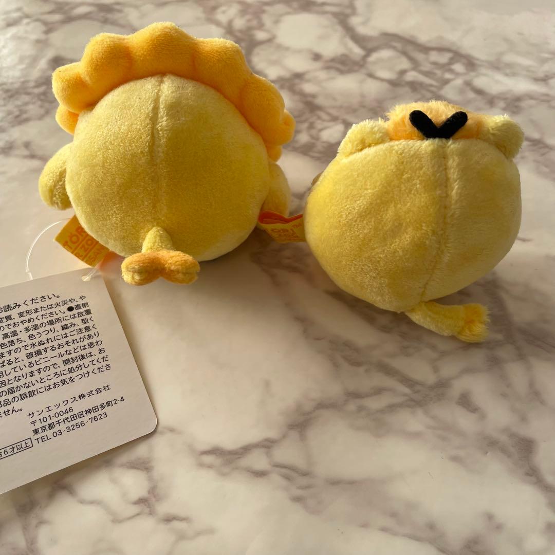 キイロイトリらいおん てのりぬいぐるみセット キイロイトリ wonder