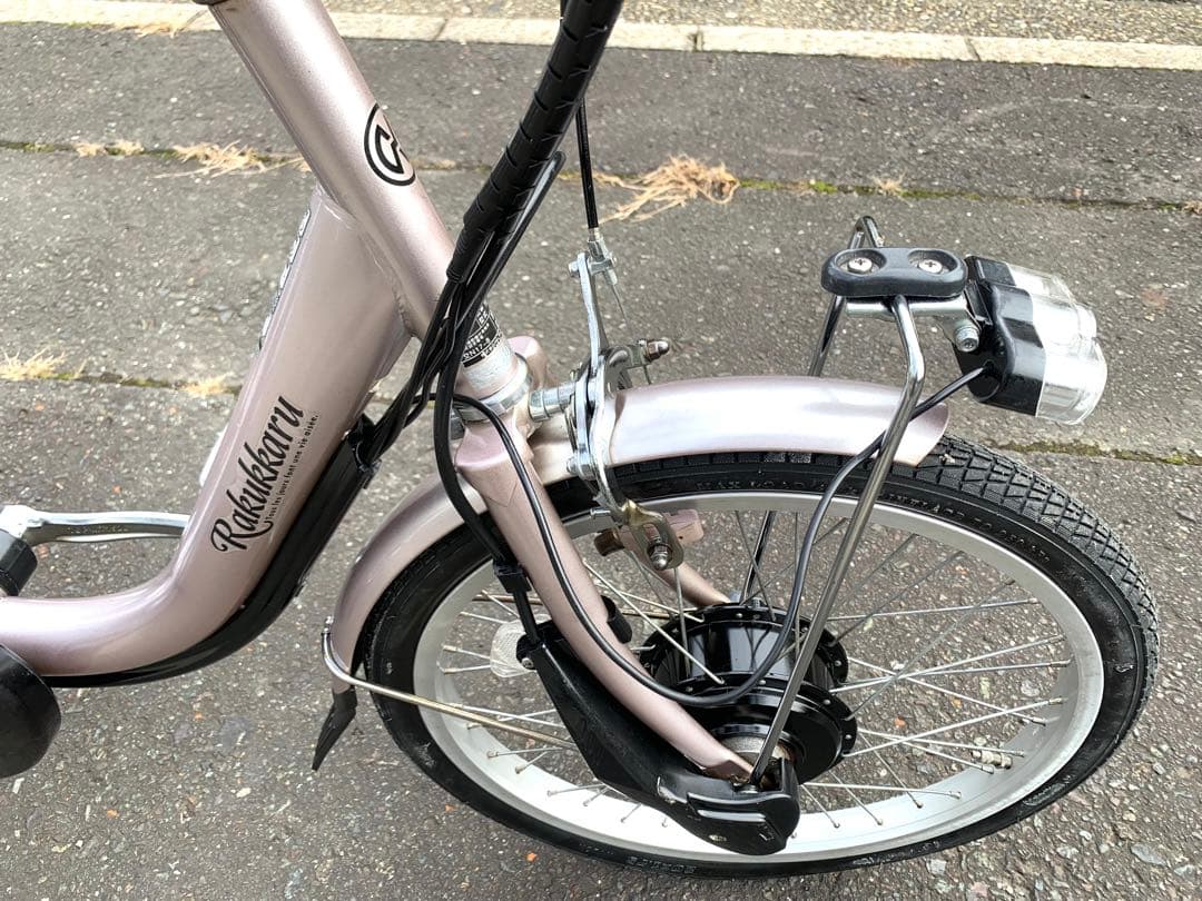 動作確認済 送料無料 CYCOO電動アシスト三輪自転車5.8Ah20-16インチ