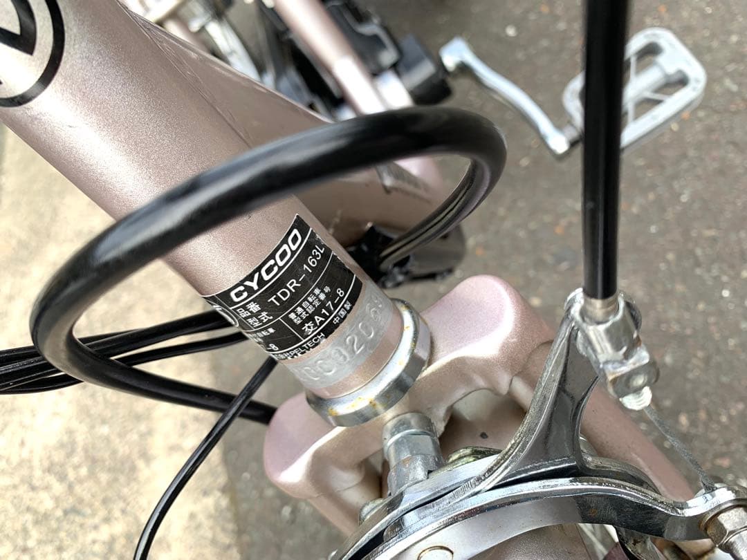 動作確認済 送料無料 CYCOO電動アシスト三輪自転車5.8Ah20-16インチ