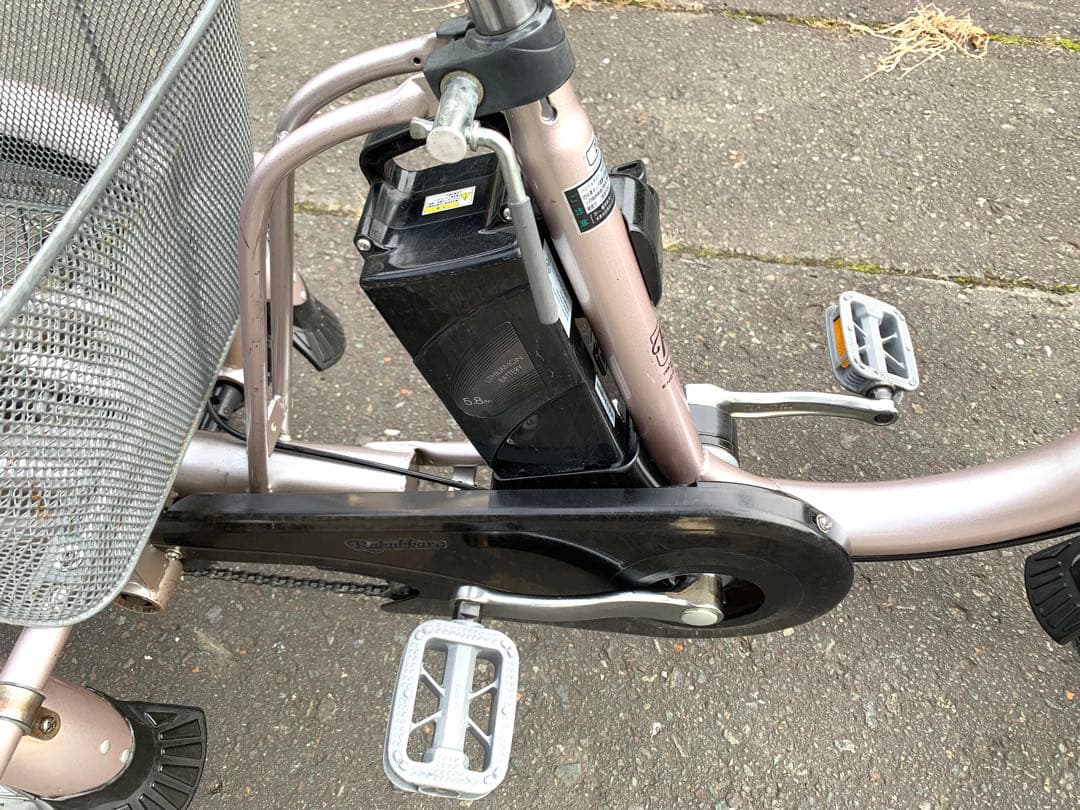 動作確認済 送料無料 CYCOO電動アシスト三輪自転車5.8Ah20-16インチ