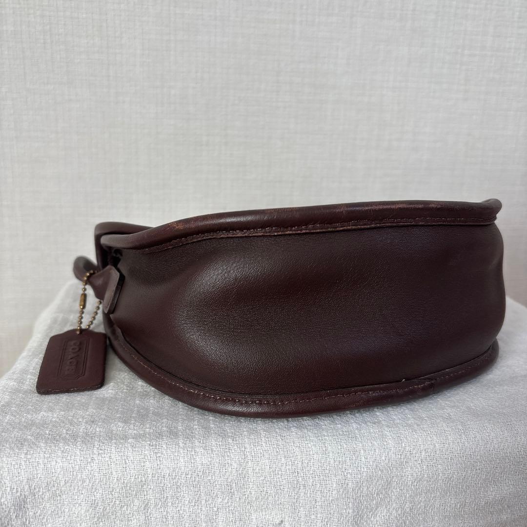 OLD COACH オールドコーチ USA製 ショルダーバッグ レザー 鞄