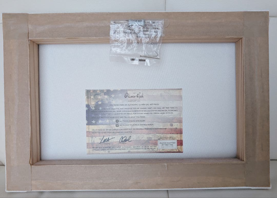 1/25迄タイムセール！オリバーガル　キャンバス　アートパネル