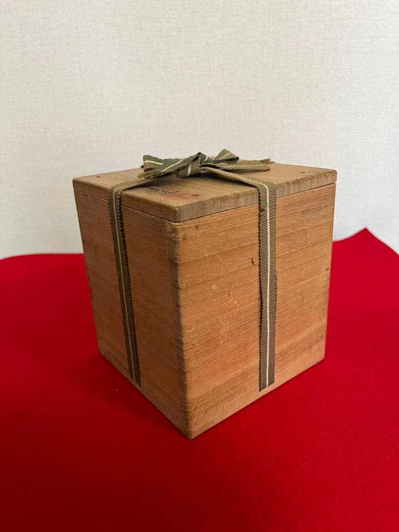 人間国宝 初代 徳田八十吉造 青手 三つ足 香炉 管理T296 共箱付き