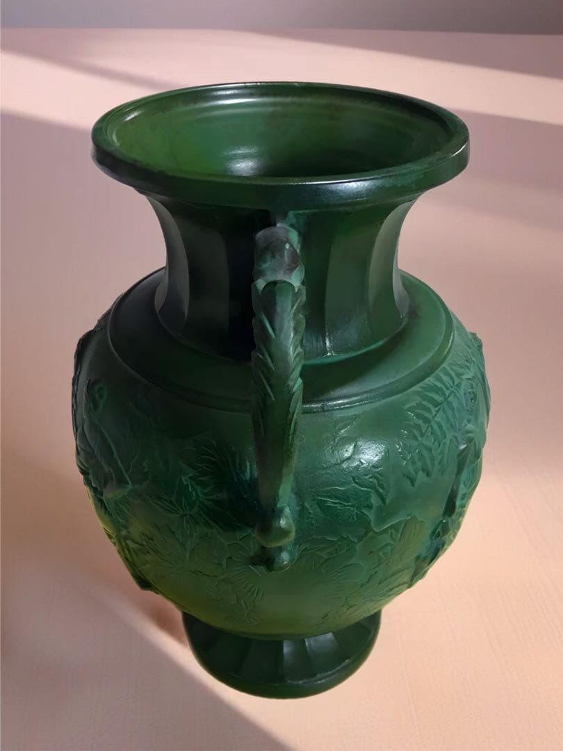 青銅製 持ち手付き花瓶 2.6kg - メルカリ