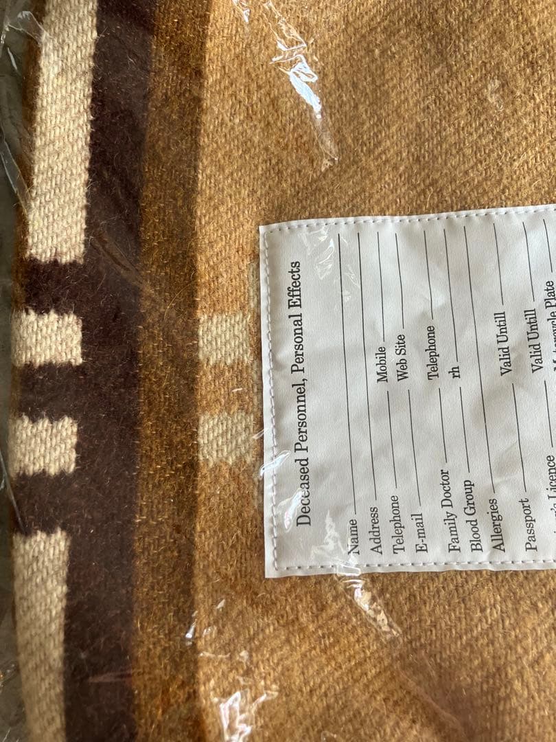 ソロイスト soloist 新品　限定　ブランケット　巾着　ポーチ