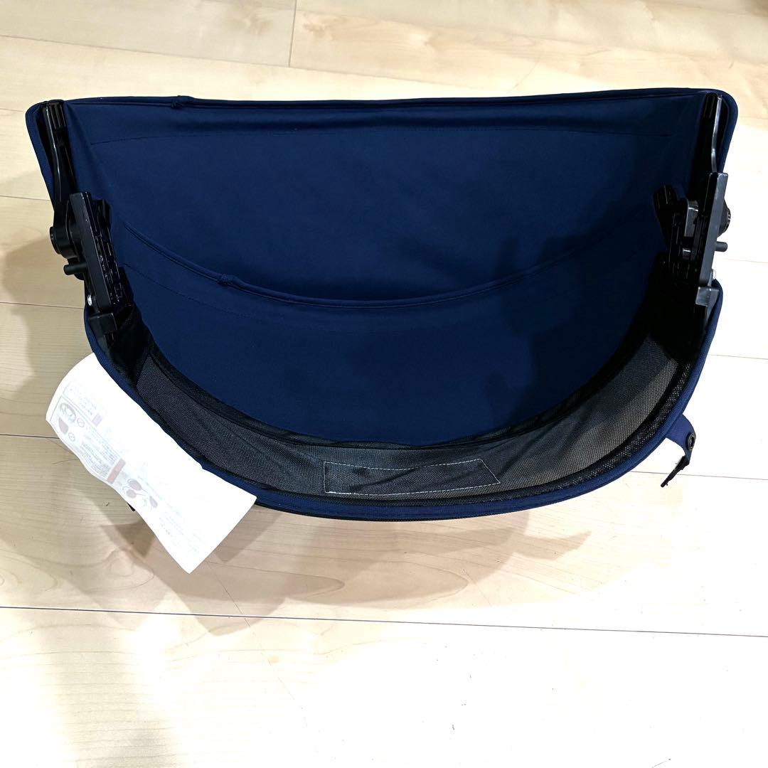 美品✨アップリカ フラディアグロウAC チャイルドシート シートベルト ネイビー