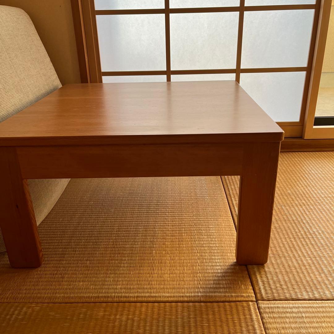 たためるサイドテーブル 設計工房MandM 米松 木