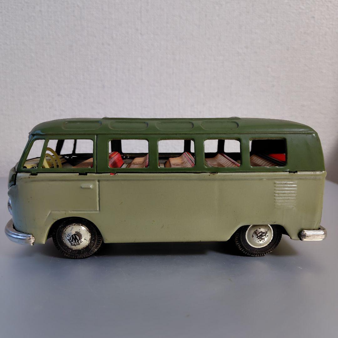 当時物　バンダイ　ブリキ　フォルクスワーゲンタイプ2