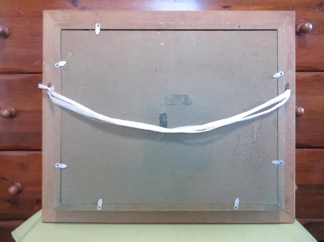 ◆Ｚampini Ａntonio　「街の景色」　油彩F6 号◆