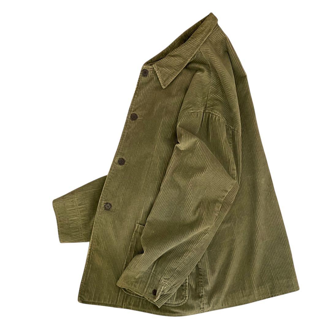 Vintage 90s 太畝 コーデュロイ ミドルコート カバーオール ベージュ