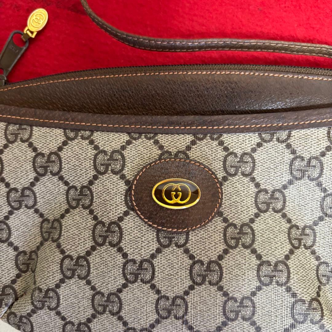 極　美品　付属品あり　GUCCI オールド　グッチ　ミニ　ショルダー　バッグ