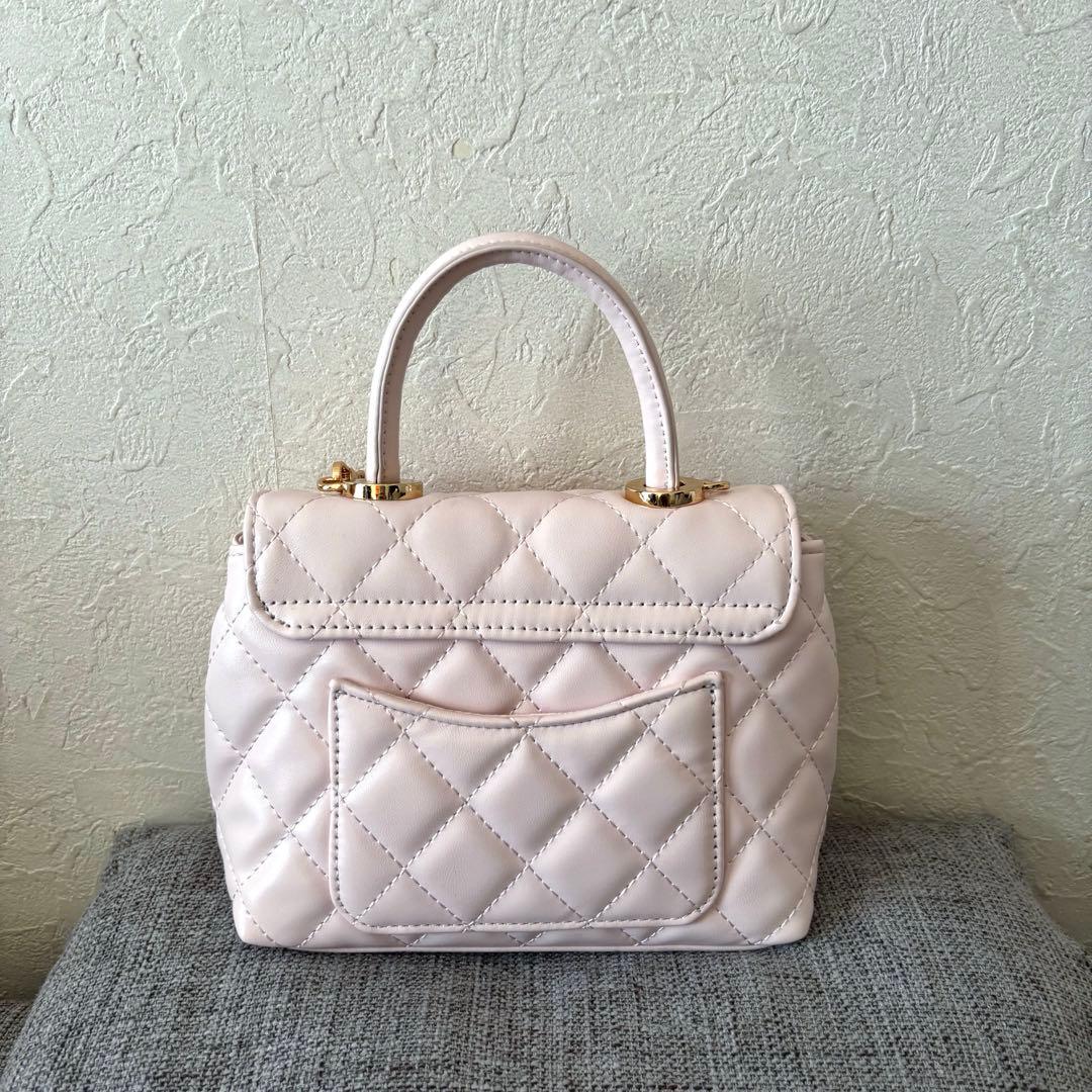 rosemuse ロゼミューズ キルティングミニショルダーバッグ