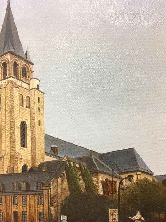 油彩　油絵　直筆(肉筆) 美しい作品