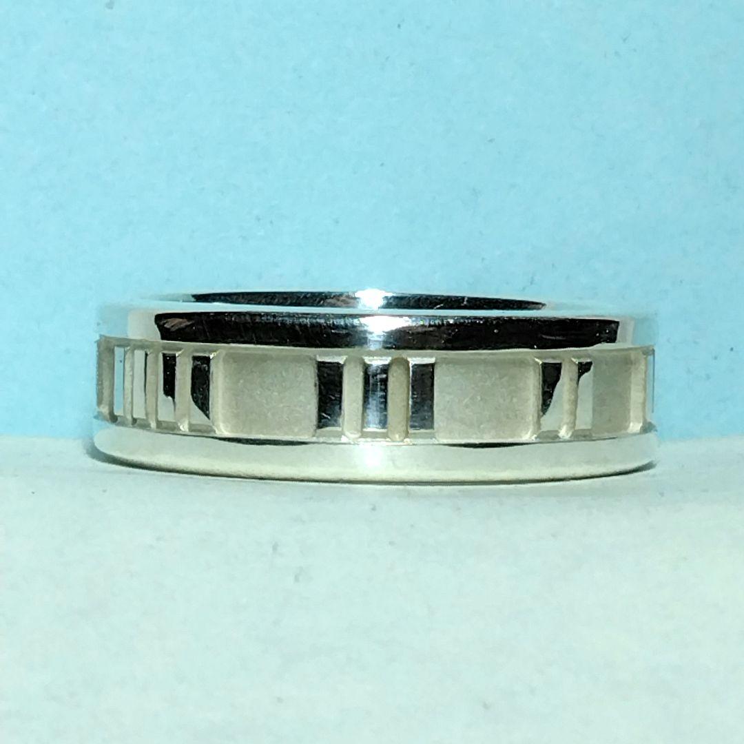 ティファニーアトラスリング 16.5号　新品仕上げ。ほぼ無傷未使用に近い