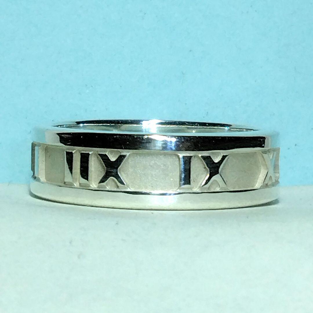 ティファニーアトラスリング 16.5号　新品仕上げ。ほぼ無傷未使用に近い