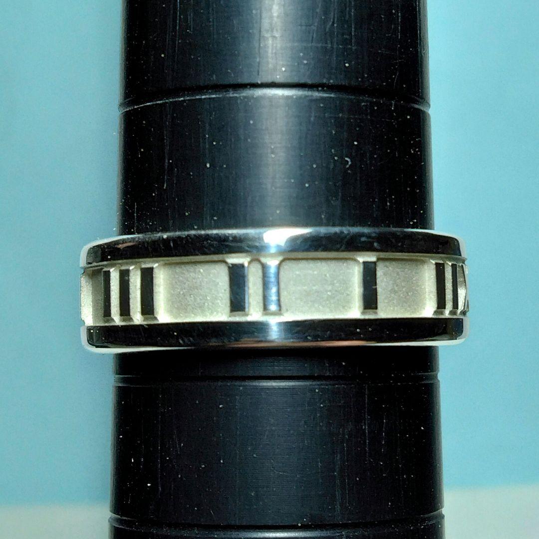 ティファニーアトラスリング 16.5号　新品仕上げ。ほぼ無傷未使用に近い