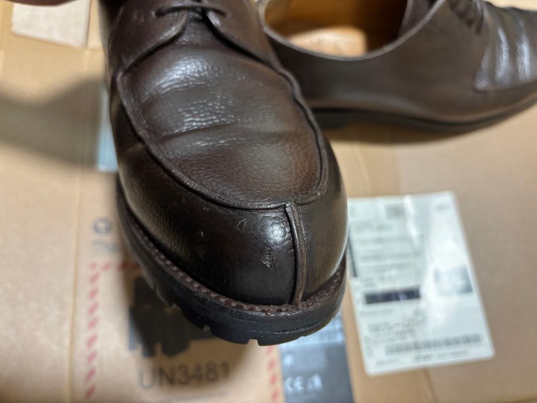 レ*オ様 Berwick Uチップ 26.5cm UK8.0 ヴィブラム ソール