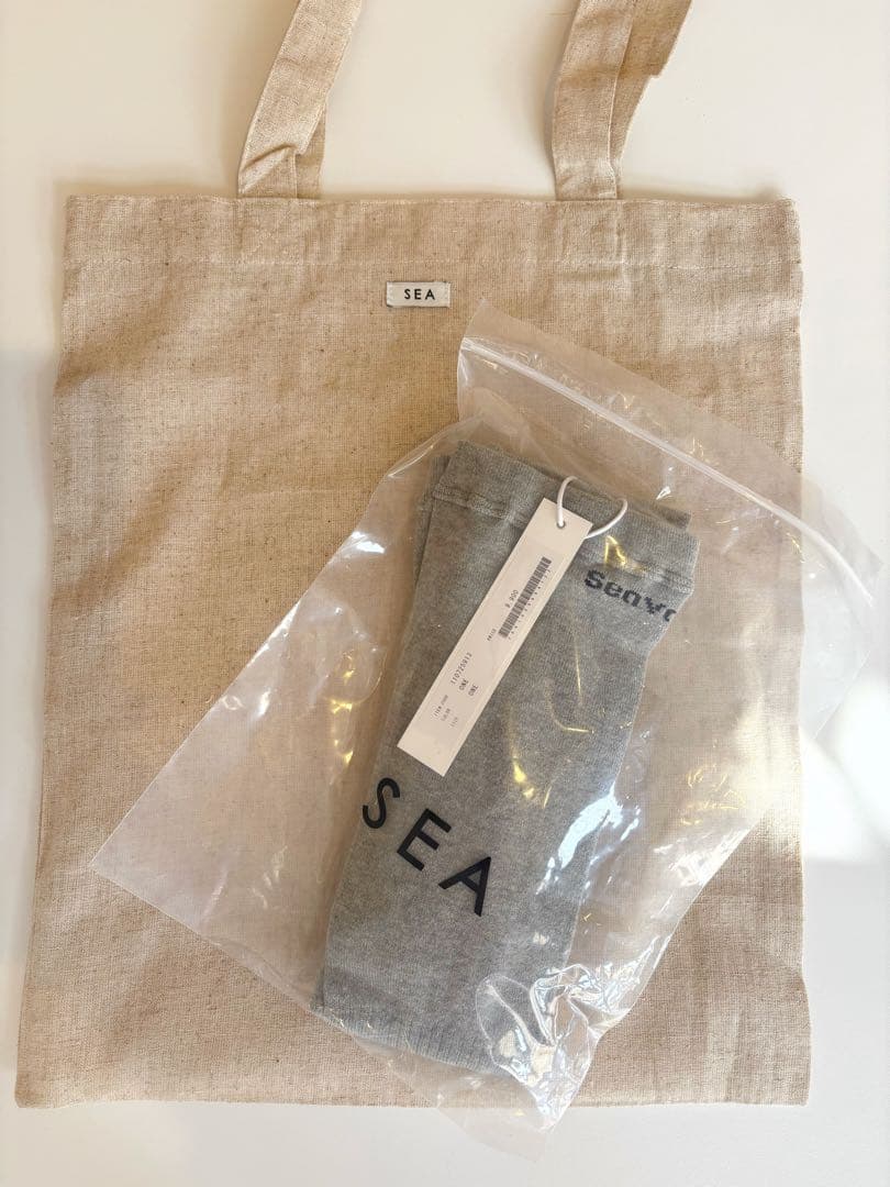 SEA♡POPUP限定 SEAVALLEY COTTON KNIT TIGHTS