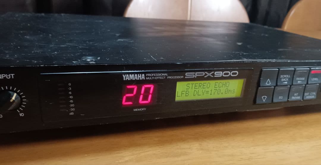 【名機】YAMAHA SPX900 マルチエフェクトプロセッサ ヤマハ