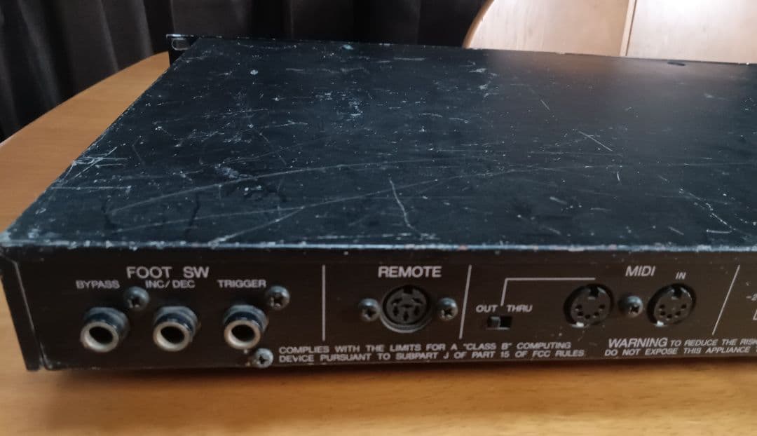 【名機】YAMAHA SPX900 マルチエフェクトプロセッサ ヤマハ