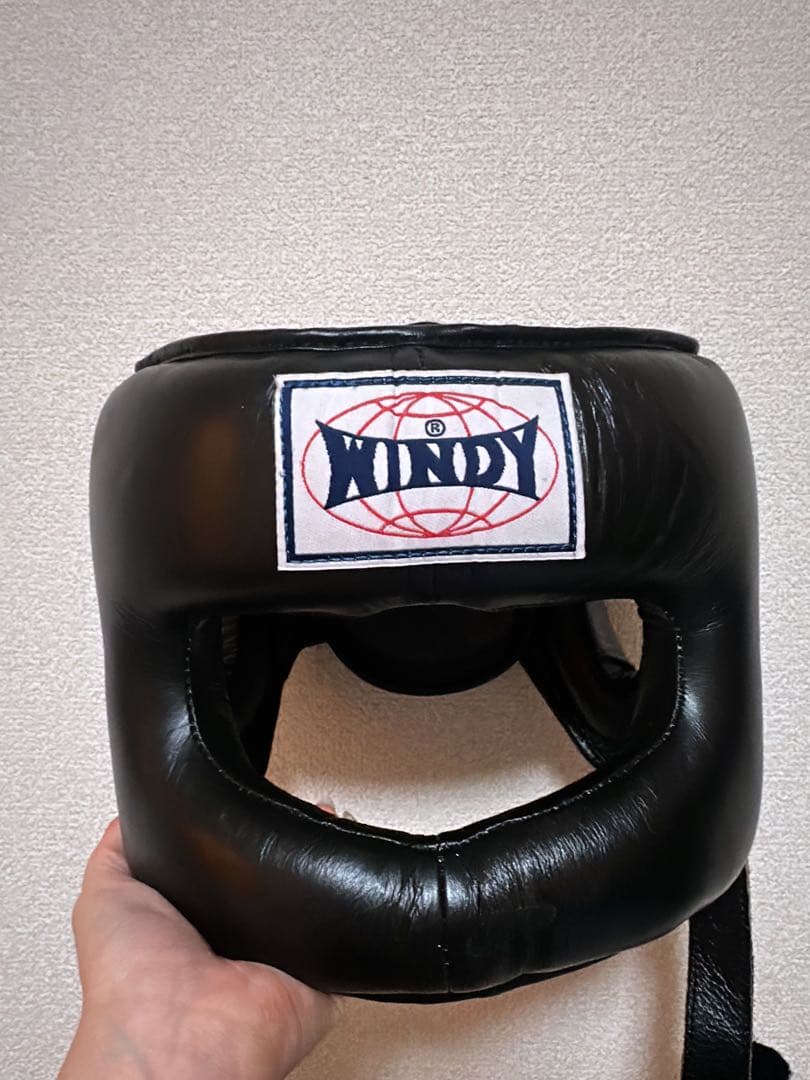 WINDY ブラック ヘッドギア WINDY HP-3 ヘッドギア Sサイズ ブラック