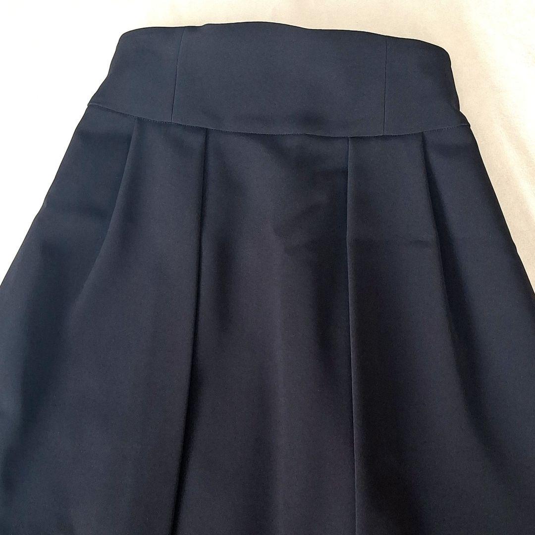 フォクシーニューヨーク スカート タキシードスカート 濃紺 ネイビー 38