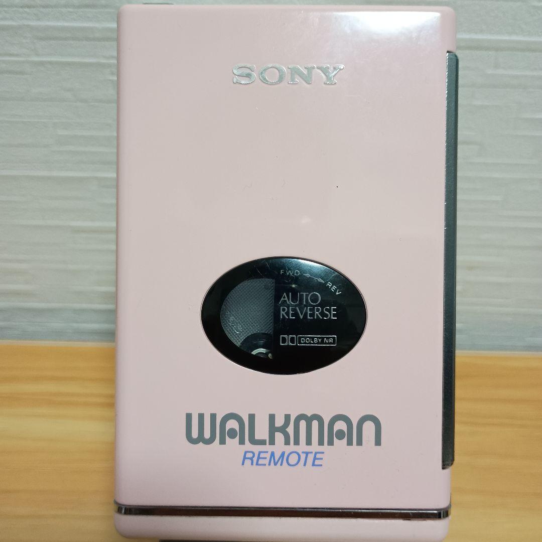完全ジャンク品】SONYソニーカセットウォークマンSONY WM-109ピンク