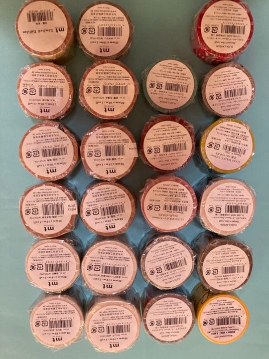 リサラーソン マスキングテープ 未開封80本（全100種類中）セット 廃盤