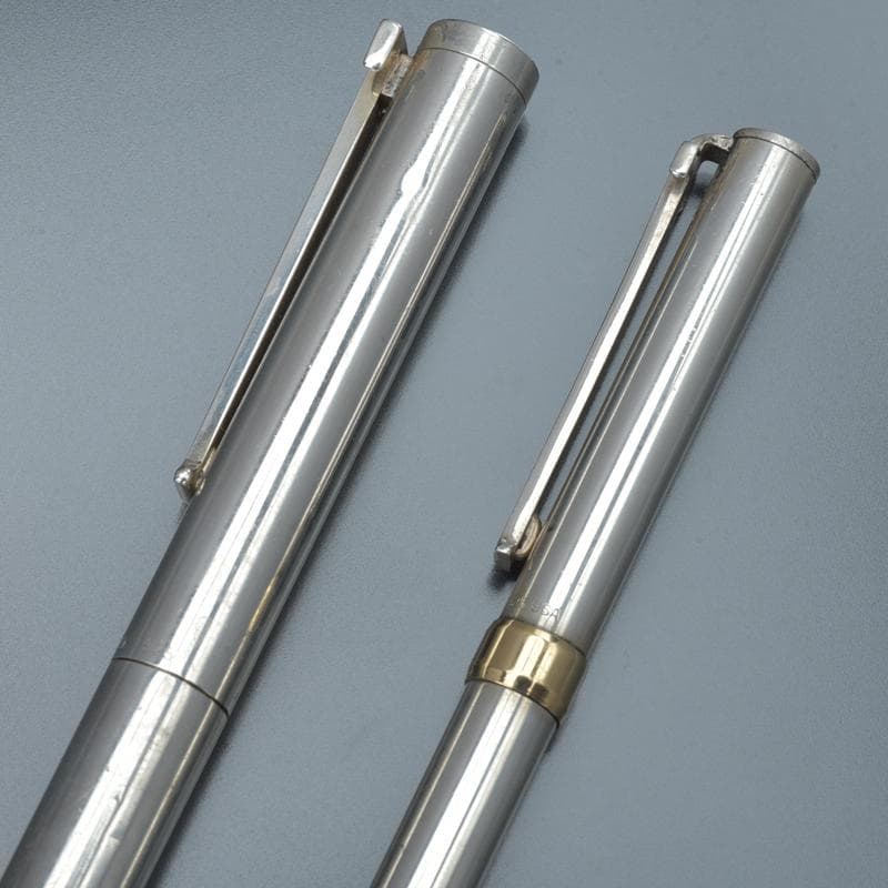 ティファニー◇ボールペン シャーペン2本セット 925 14K 磨き済